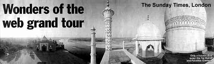 Explore the Taj Mahal, India from the Sunday Times, London